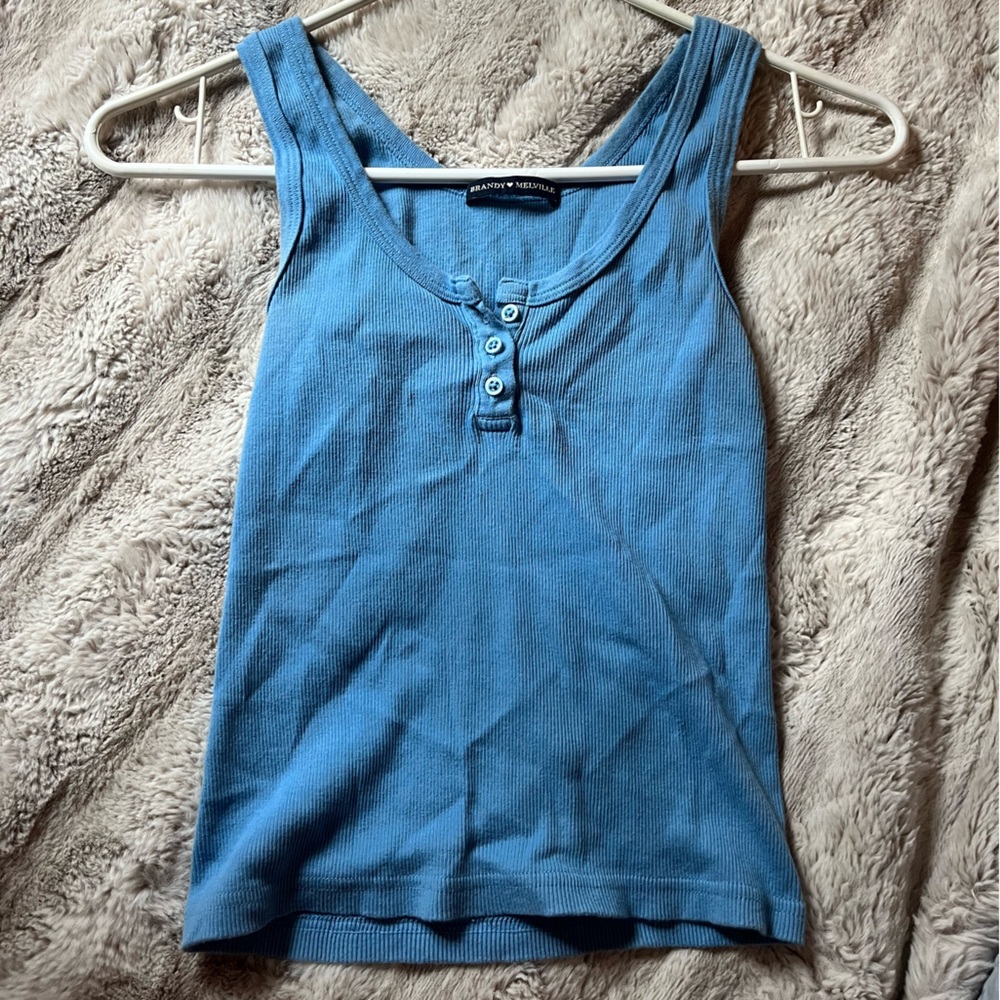 Brandy blue tank top